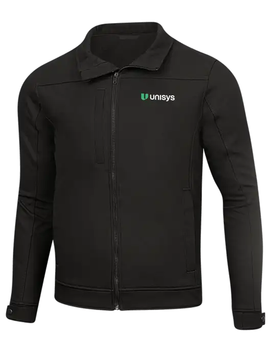 Cornerstone Black Duck Bonded Soft Shell Jacket w/Unisys Logo