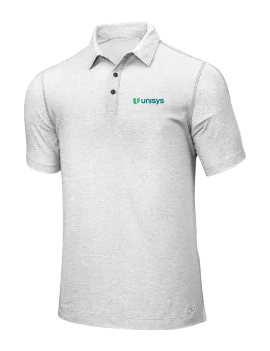 OGIO White ONYX Polo w/Unisys Logo