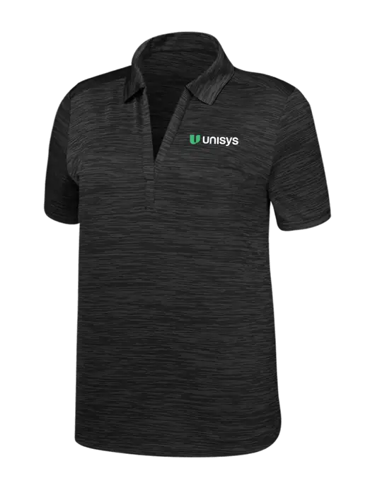 Callaway Womens Black Broken Stripe w/Unisys Logo