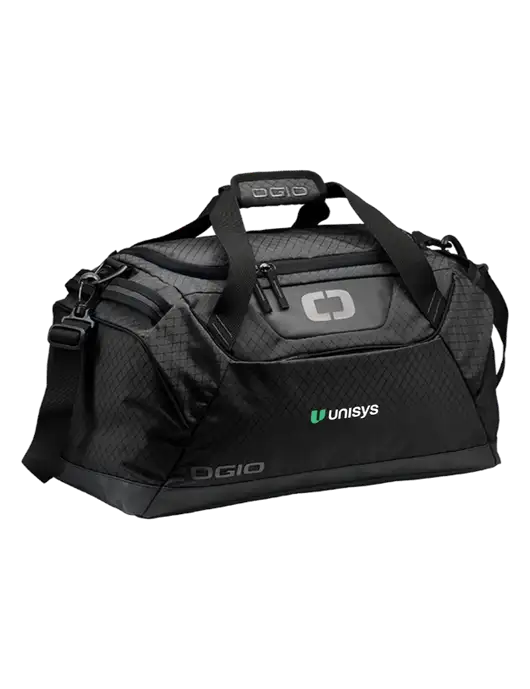 OGIO Black Catalyst Duffle
 w/Unisys Logo