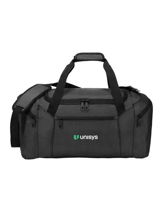 Slim & Lite Dark Grey Duffel    w/Unisys Logo