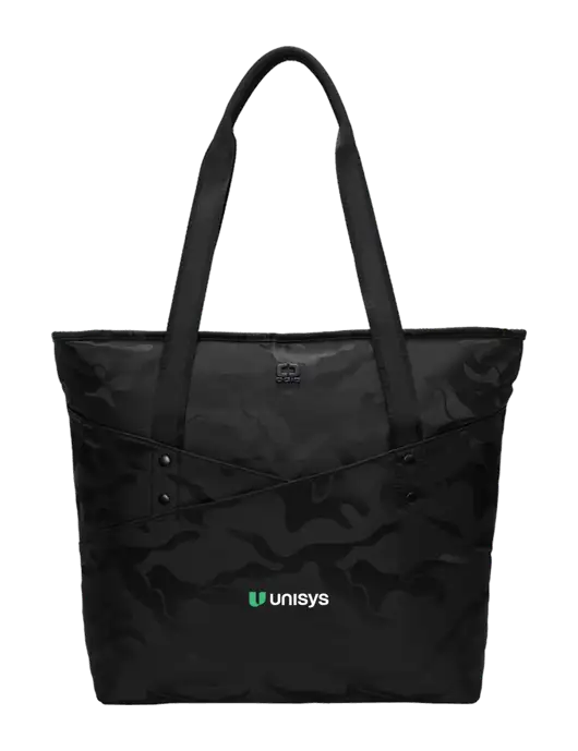 OGIO Black Camo Downtown Tote 
 w/Unisys Logo