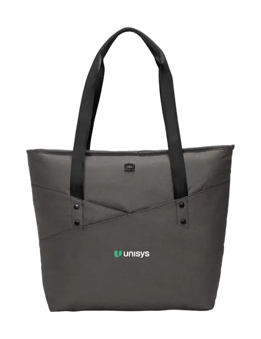 OGIO Tarmac Heather Downtown Tote 
 w/Unisys Logo