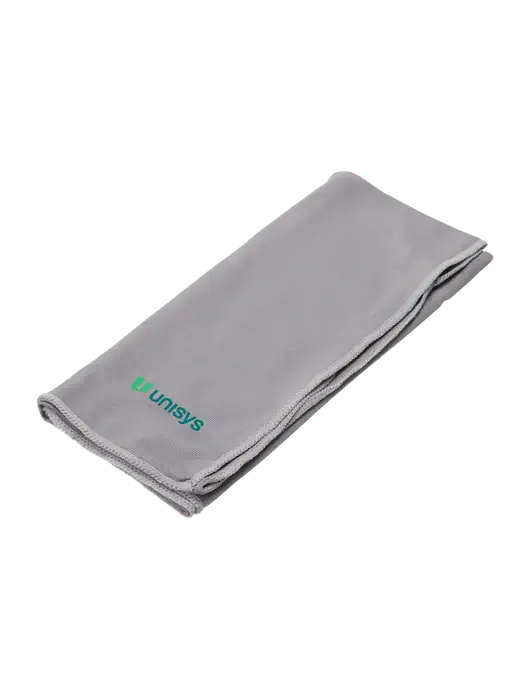 Eclipse Grey Copper Infused Cooling Towel w/Unisys Logo