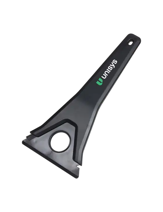 TriBlade Black Windshield Scraper w/Unisys Logo